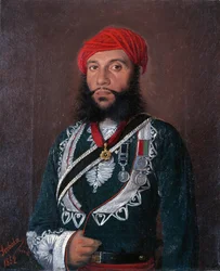Un Officier Indien du 2e Régiment de Cavalerie Irrégulière, 1852